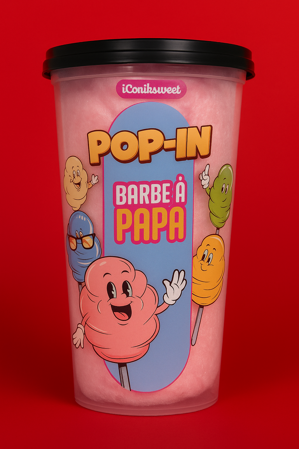 Barbe à Papa saveur Pastèque 🍉 (60g)