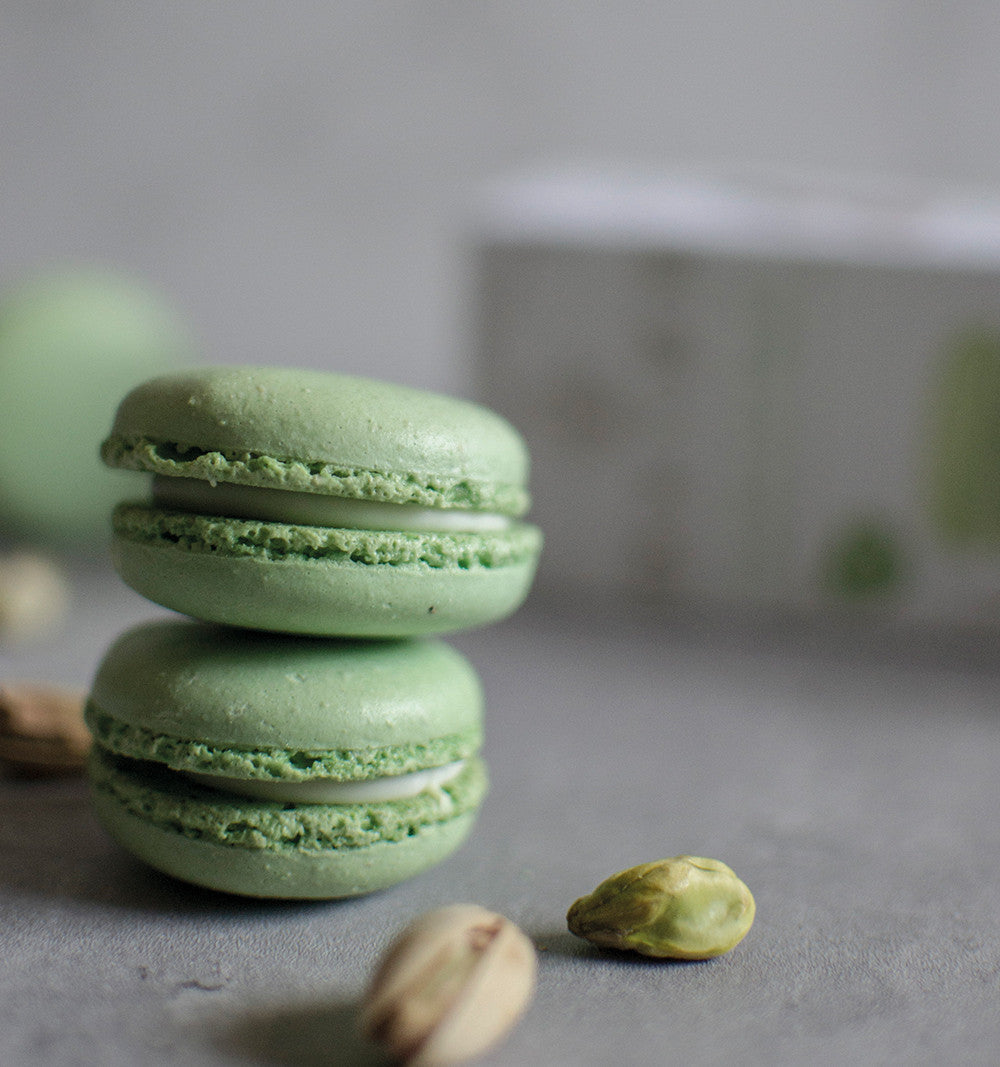Macaron Pistacchio / 42g (boîte de 3 pièces)