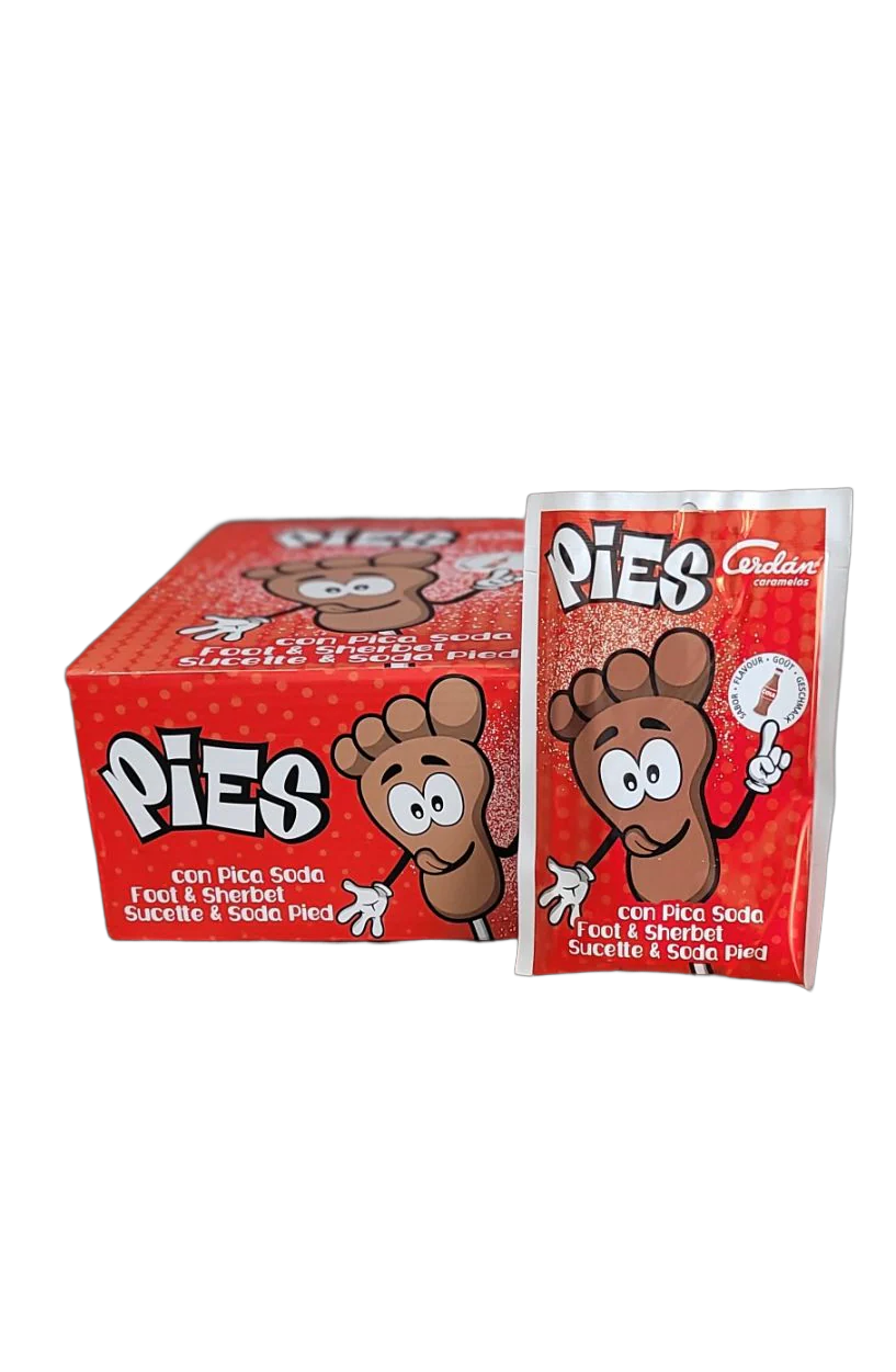 Sucette pied poudre Cola (l’unité)