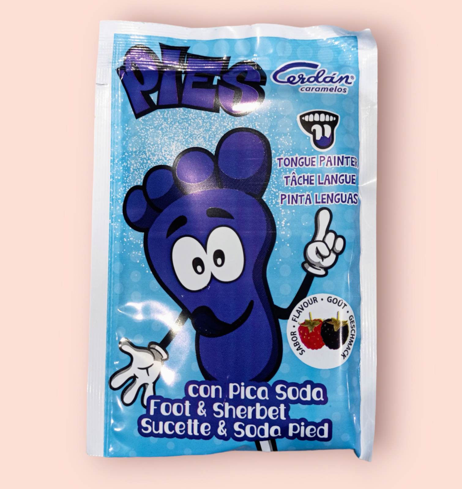 Sucette pied poudre Fruit des bois / (l’unité)