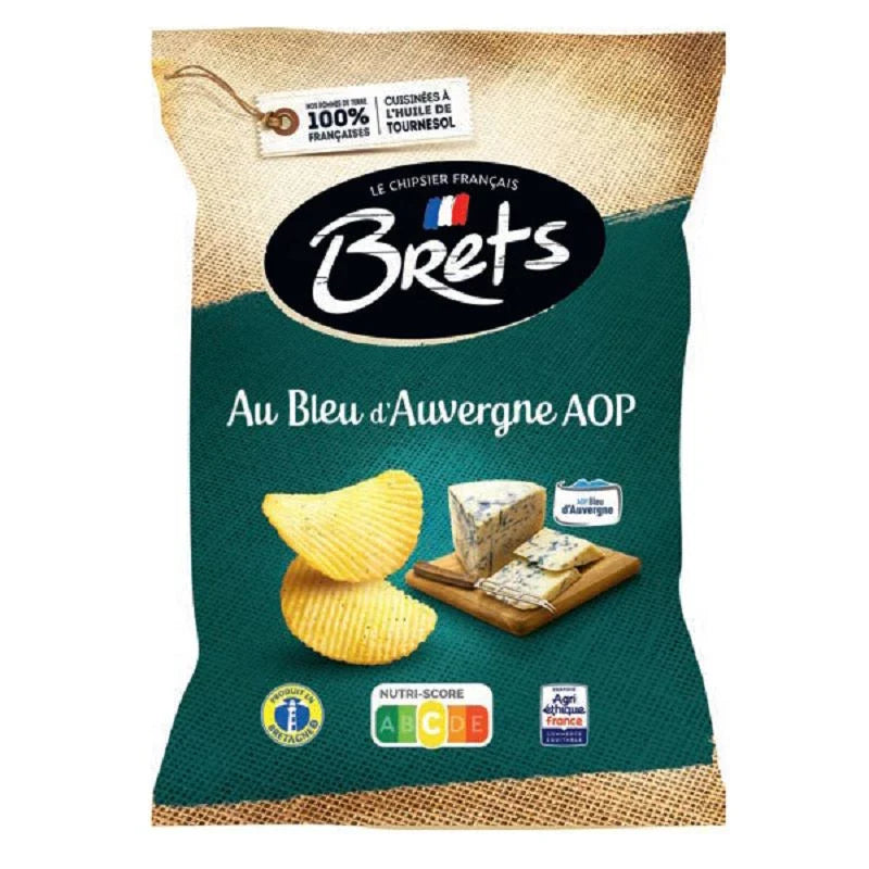 Chips Brets Au Bleu d’Auvergne AOP / 125g