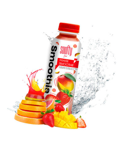 Smoothie Fraise, Pêche et Pamplemousse / (NEW) 350ml