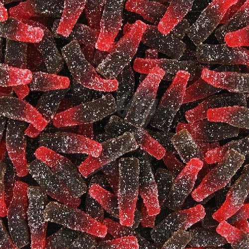 Bouteille Cherry Cola sucrée / 100g
