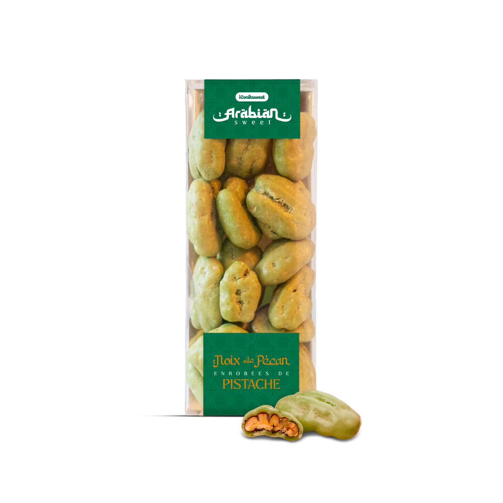Noix de Pécan Enrobée de Pistache (NEW) 100g