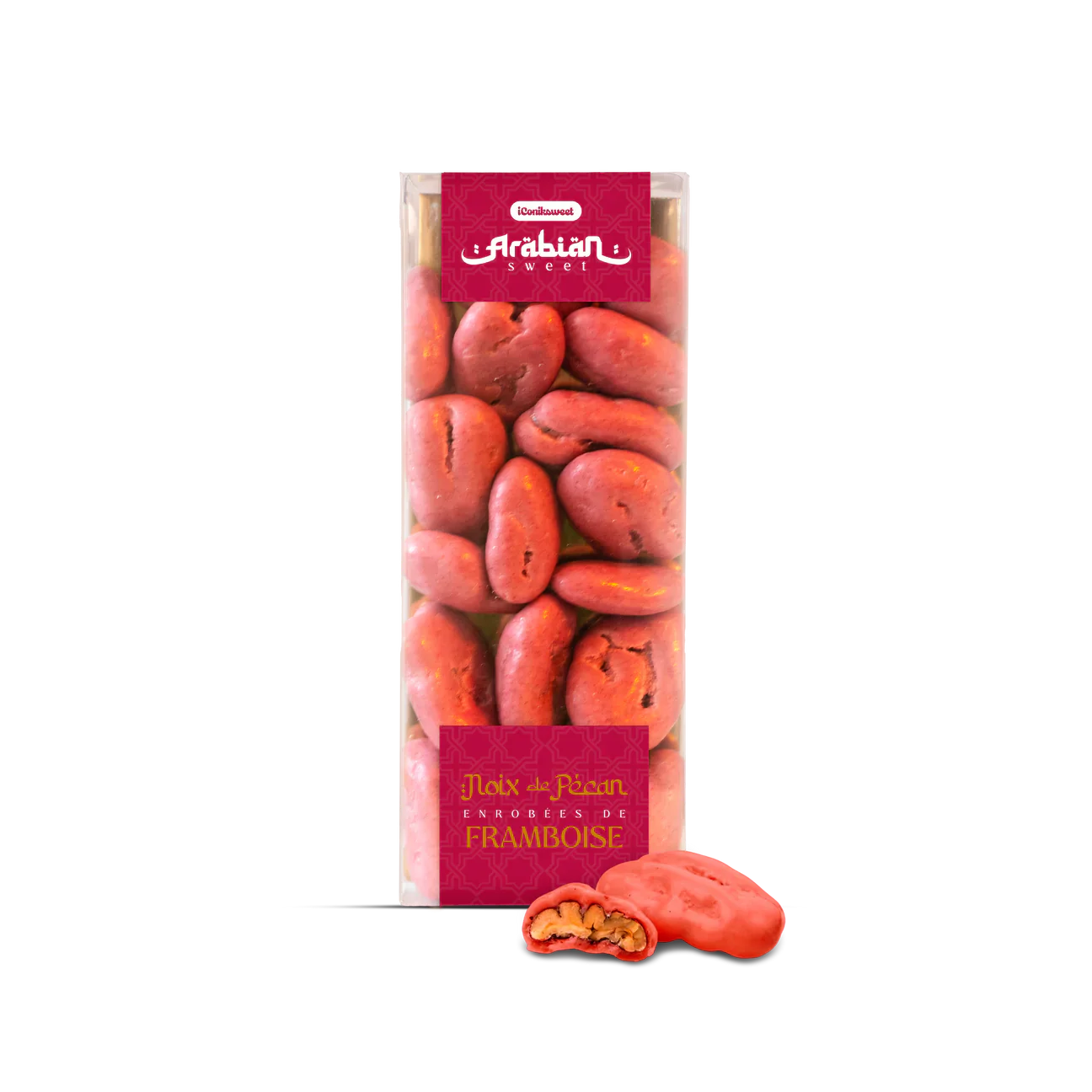Noix de Pécan Enrobées de Framboise (NEW) 100g