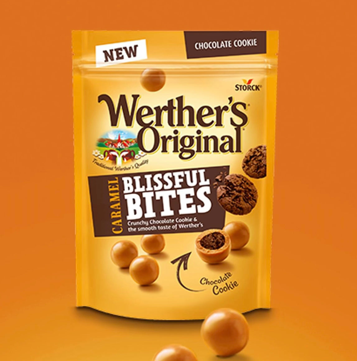 Werther's Original Caramel Bites Cookie (140g)